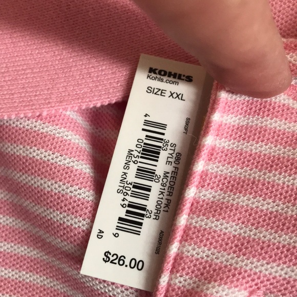 Croft & Borrow Easy Care Striped Polo Shirts - Picture 6 of 6